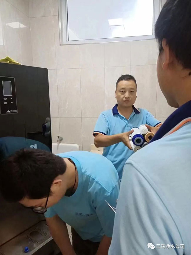 西鳳酒廠凈水安裝開始